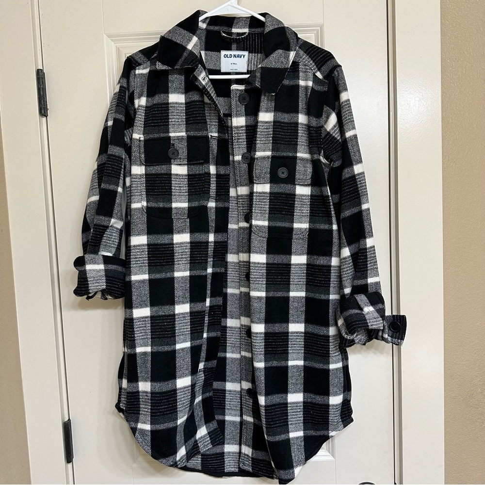 Old Navy Plaid Shacket